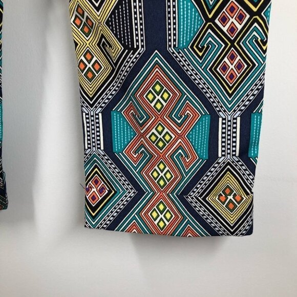 Mara Hoffman Lightweight  Bold Pattern Pants Size 4 - Picture 3 of 9